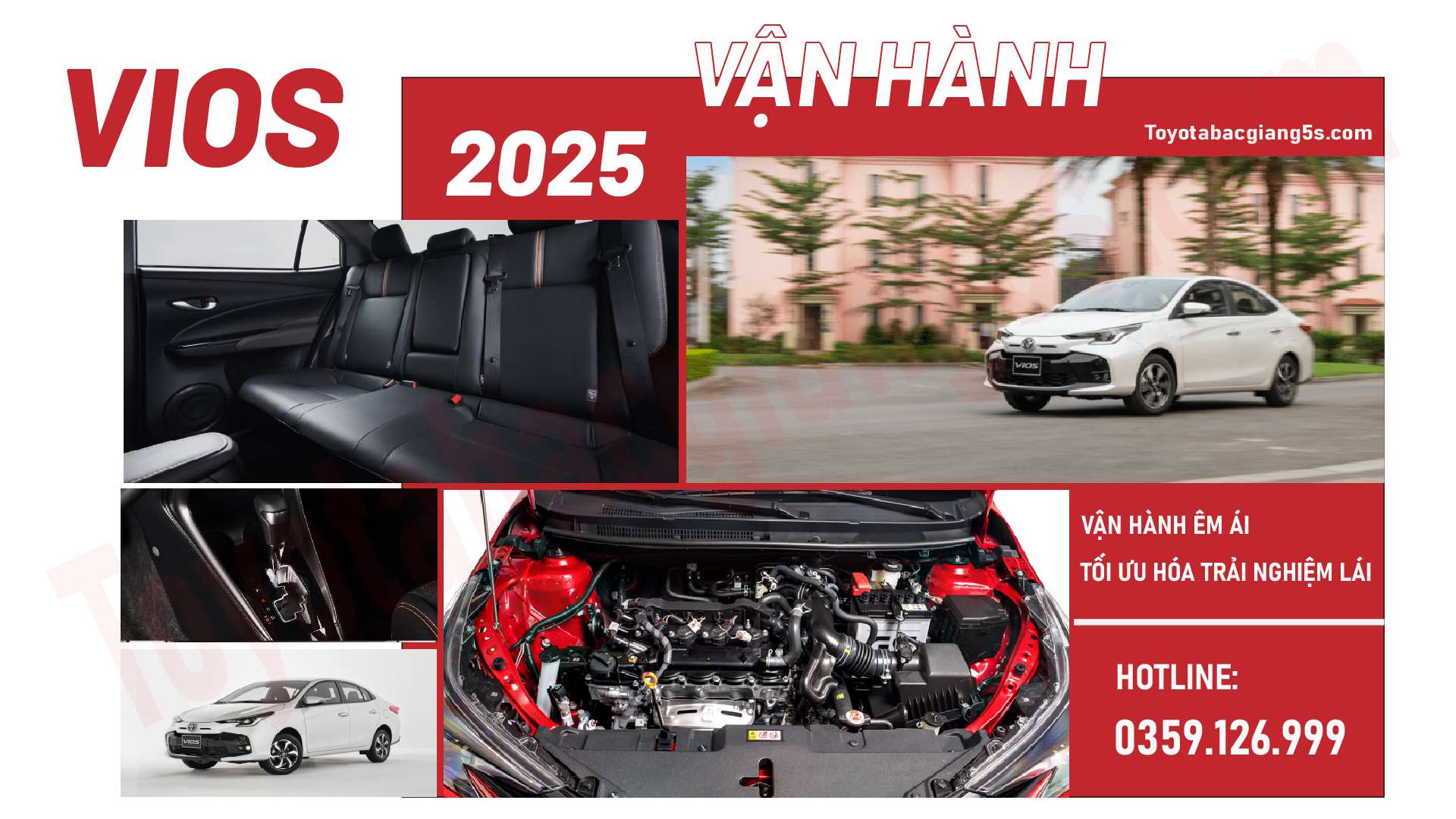 Vios 2025 được nâng cấp đáng kể về khả năng vận hành so với các thế hệ trước, mang lại cảm giác lái mượt mà và ổn định trên mọi cung đường. Hệ thống treo được tinh chỉnh giúp giảm thiểu rung lắc, tăng độ êm ái khi di chuyển, đặc biệt trên các địa hình gồ ghề. Điều này tạo nên sự khác biệt rõ rệt so với các phiên bản trước, vốn tập trung nhiều vào tính thực dụng mà chưa chú trọng tối đa đến trải nghiệm thoải mái cho người lái và hành khách.